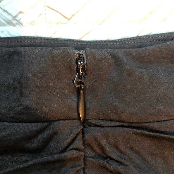 Denise Ruched Layered Mini Skirt - Picture 4 of 5